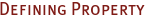 Defining Property